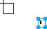Static text inside a button symbol.