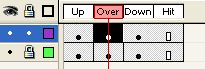 Inserting and selecting keyframes.
