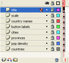 The layers in the starting source file.