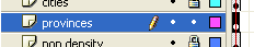 Selecting the contents of a keyframe.