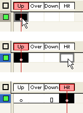 Creating an invisible button.