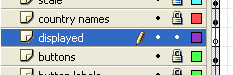 Making a new layer for elements of the interface.