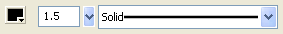 Setting the line properties.
