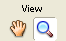 The Zoom tool selected.