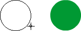 Drawing a circle in Flash.