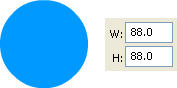 Making a smaller circle for the sphere preloader.