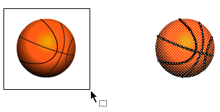 Selecting a drawing.