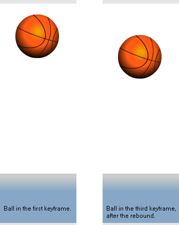 Moving the ball down to create more realism.